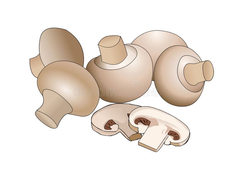 Mushroom Food Clipart