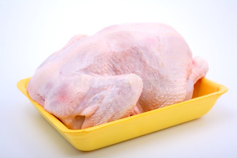 Fresh chickenbroiler stock image. Image of meat, skin 9124465