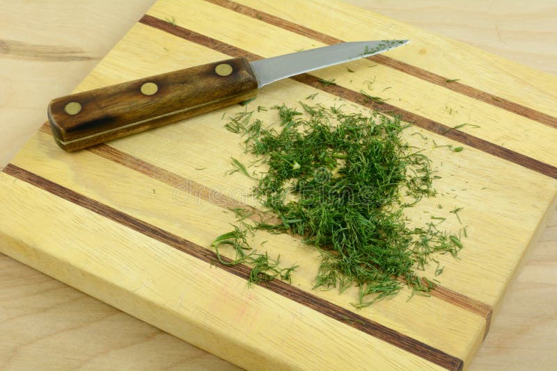 Chopped fresh dill stock photo. Image of herb, food, natural 23599910