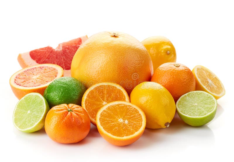 Fresh citrus fruits stock image. Image of variety, green 67784137
