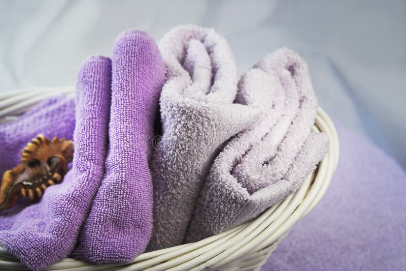 Fresh clean towels