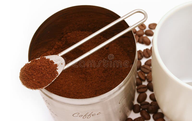 Fresh coffee royalty free stock image