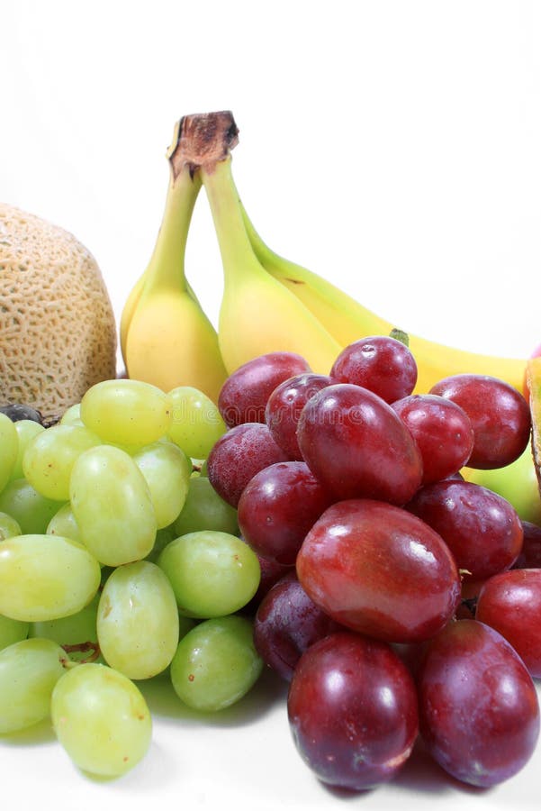 Fresh colorful fruits