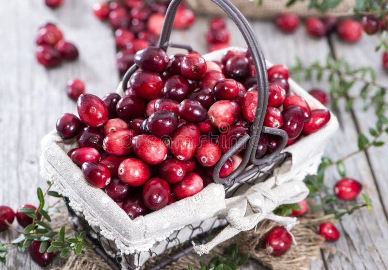 Fresh Cranberries stock photo. Image of fruits, nutrition 41218182