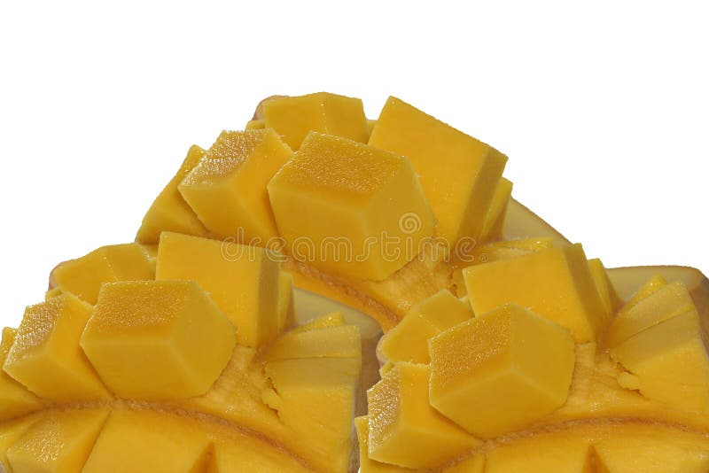 Fresh cut mango stock photo. Image of healthy, vitamins 238149744