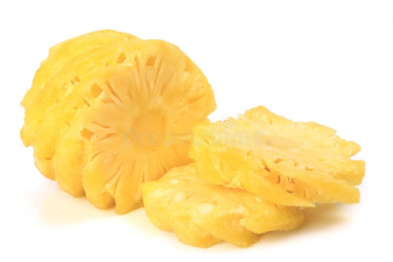 Fresh Cut Pineapple. Pieces Stock Image Image of single, food 166669773