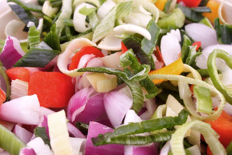 Fresh cut vegetables stock image. Image of colorful, mixture 10391061