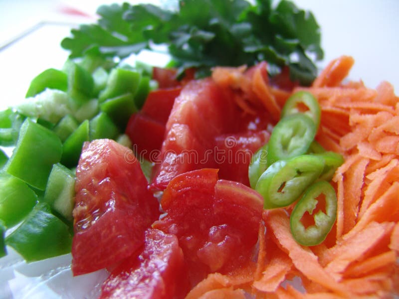 Fresh cut vegetables stock photo. Image of slim, calorie 182550