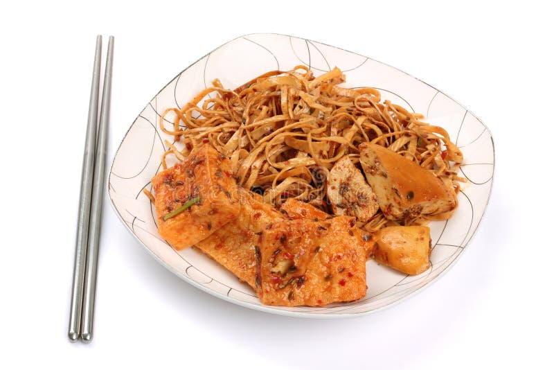 Dried tofu stock image. Image of bean, strips, cooking 19182169