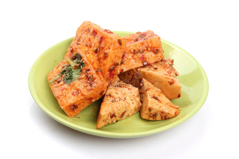 Dried tofu stock image. Image of asian, asia, tofu, closeup 16609031