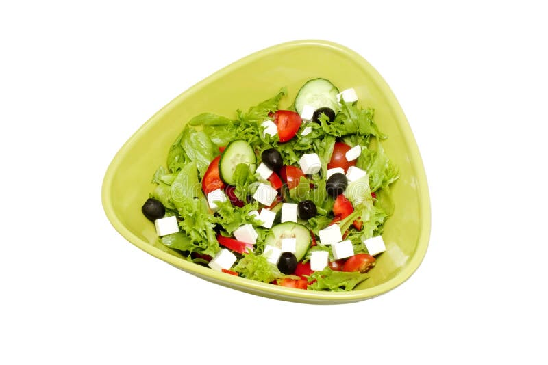 Fresh feta salad