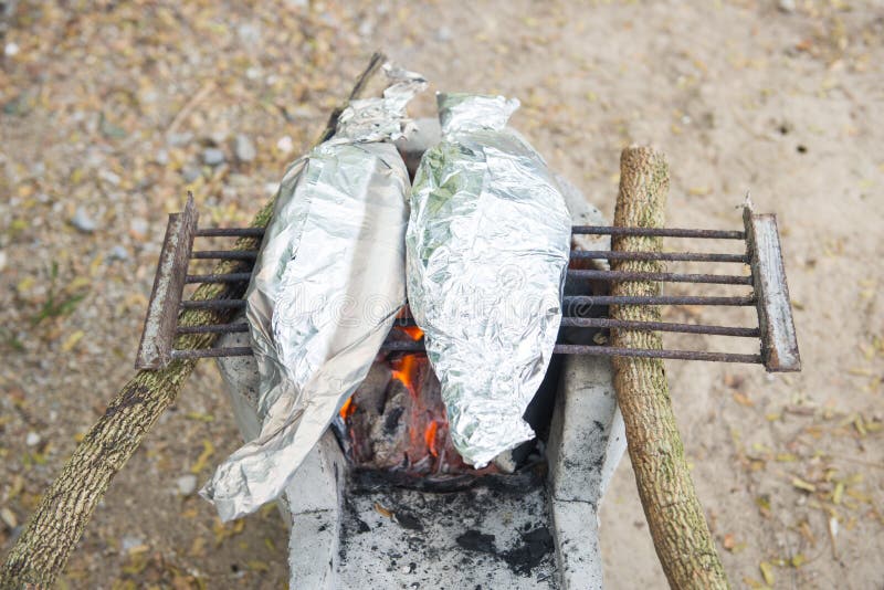 880 Aluminum Foil Grill Stock Photos Free & RoyaltyFree Stock Photos