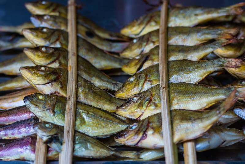 Asian Food in a Street Market Stock Image - Image of dinner, chocolate