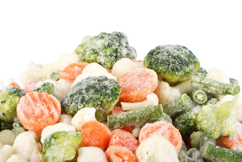 Fresh frozen vegetables stock photo. Image of organic 9176940