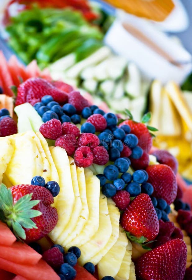 Decorative fruit display stock image. Image of elaborate 14061909