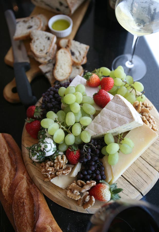 Fresh Fruit and Cheese Platter