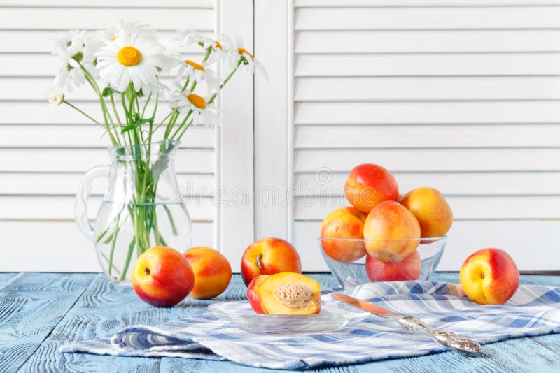 Fresh Fruit and Flowers in Vase Stock Photo Image of vase, fall 95865392