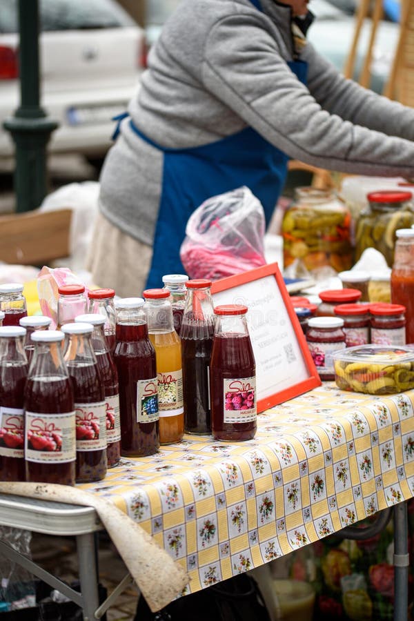 Farmers Market Juice Bottles Stock Photos Free & RoyaltyFree Stock