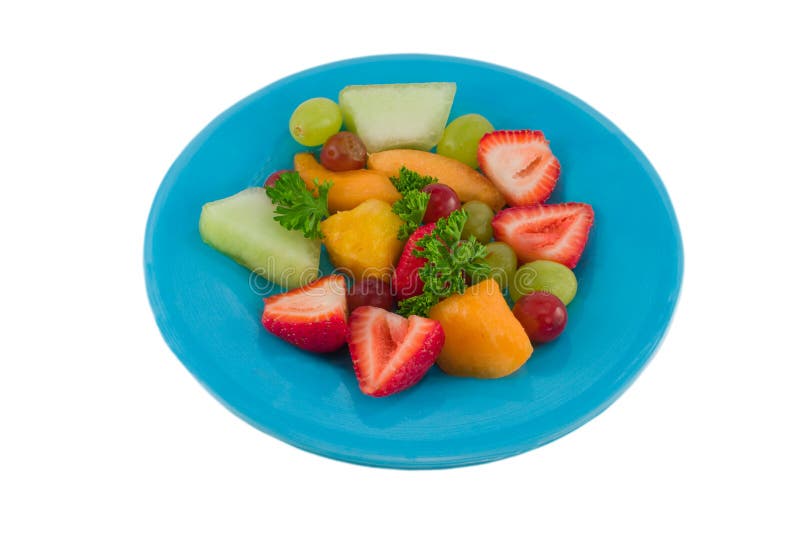 Fresh Fruit Slices stock photo. Image of cantaloupe, melon 4471750