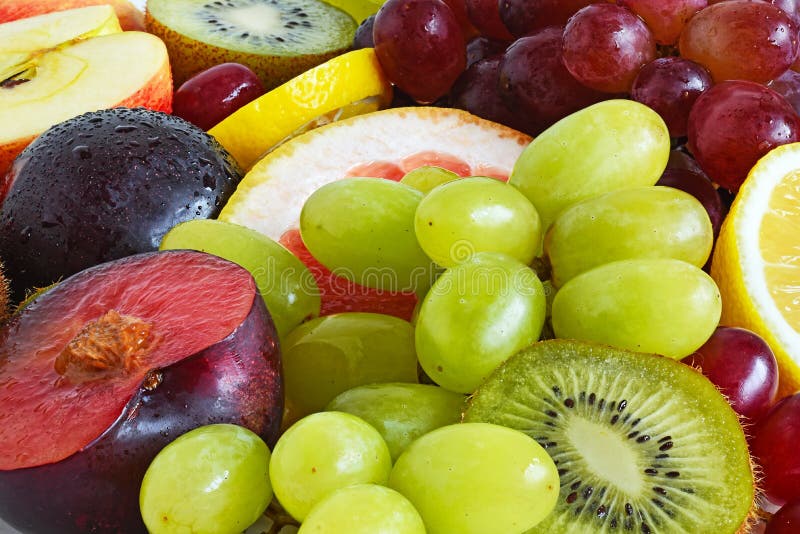 Fresh fruit slices stock photo. Image of sweet, orange 84563116