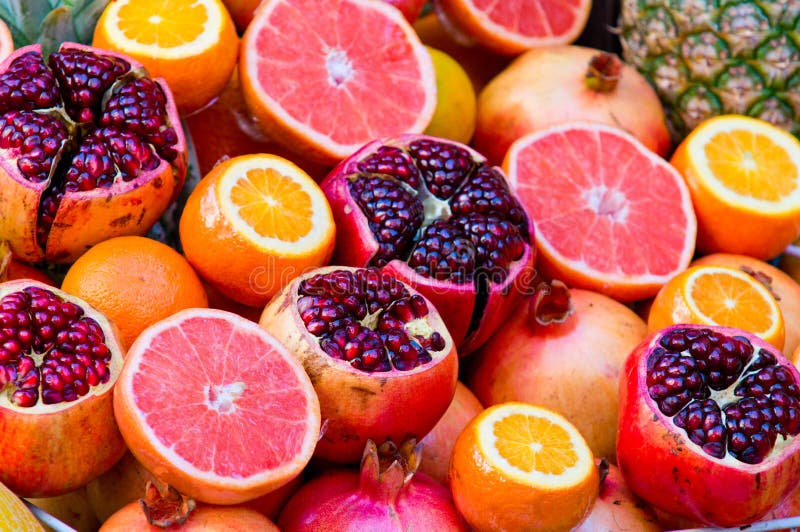 Fresh fruit stock image. Image of healthy, halves, foodstuff 30897001