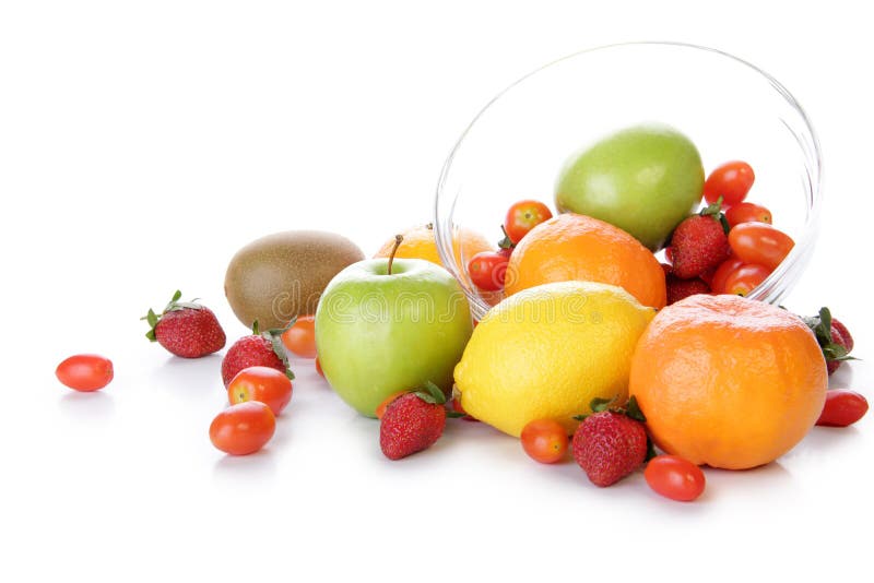 Fresh fruits in a bowl