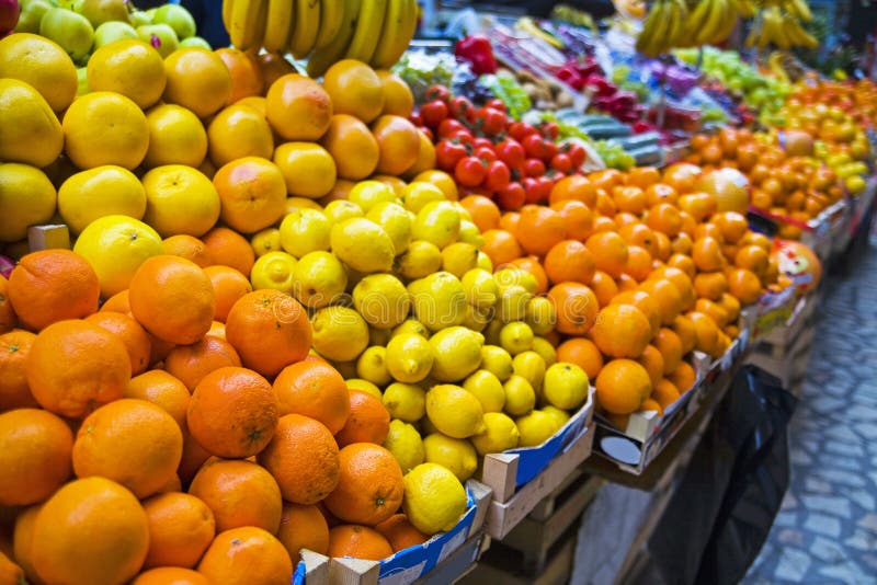 Fresh fruits market stock photography Fresh fruits market stock photography
