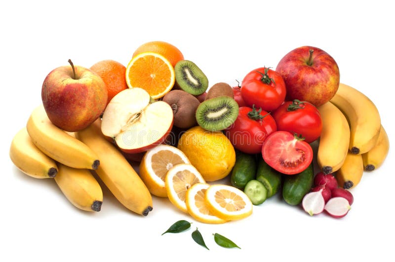 Fresh fruits and vegetables