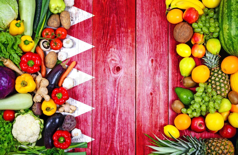 Fresh Fruits and Vegetables from Bahrain Stock Image Image of diet