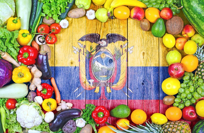 Fresh Fruits and Vegetables from Ecuador Stock Image Image of cook