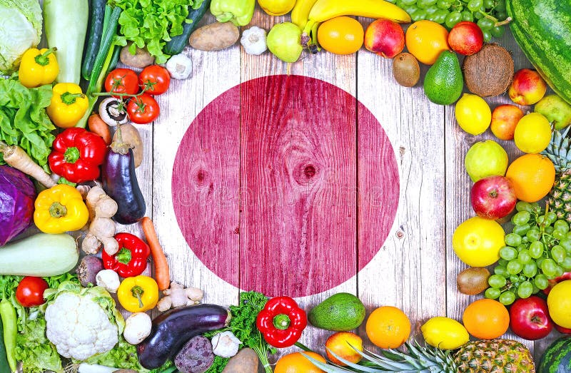 Fresh Fruits and Vegetables from Japan Stock Image Image of cost