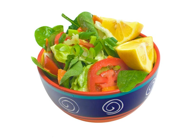 Fresh Garden Salad stock photo. Image of bowl, fresh, carrot 7697154