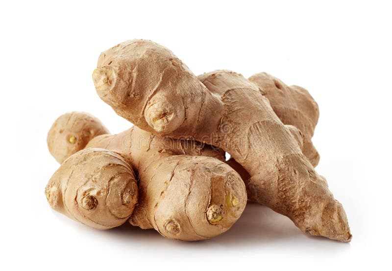 Fresh ginger root royalty free stock images