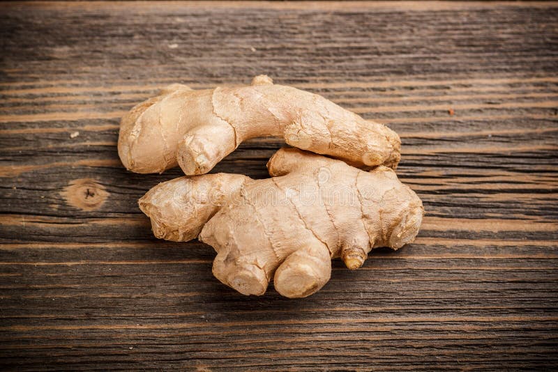 Fresh ginger stock photo