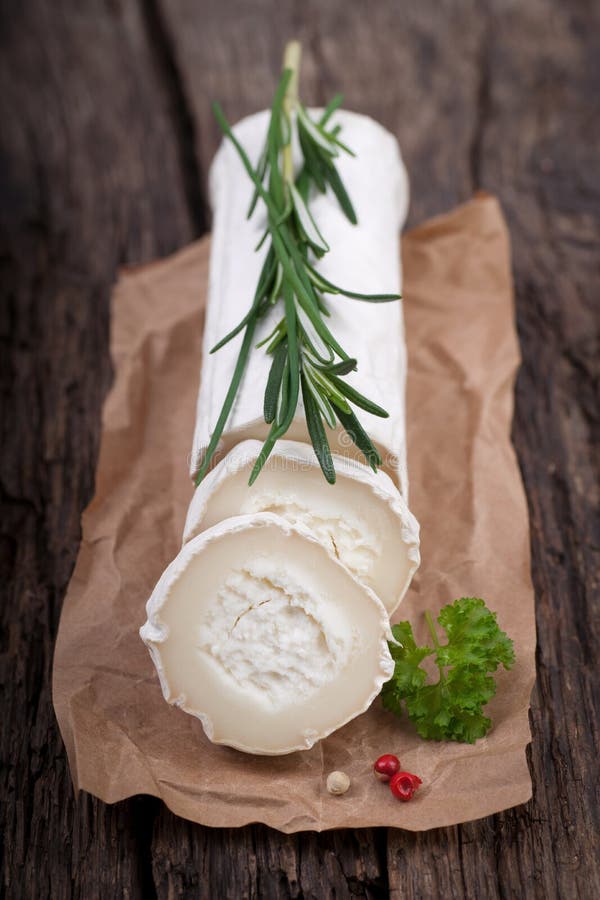 Fresh Goat Cheese with Extra Virgin Olive Oil Stock Photo Image of