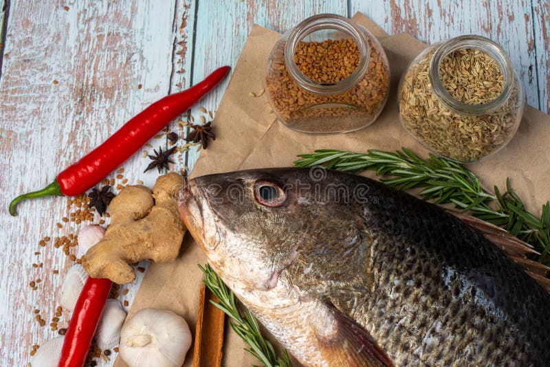 Golden Eye Snapper Simmered in Soy Sauce Stock Image - Image of cooked,  dishes: 168190103