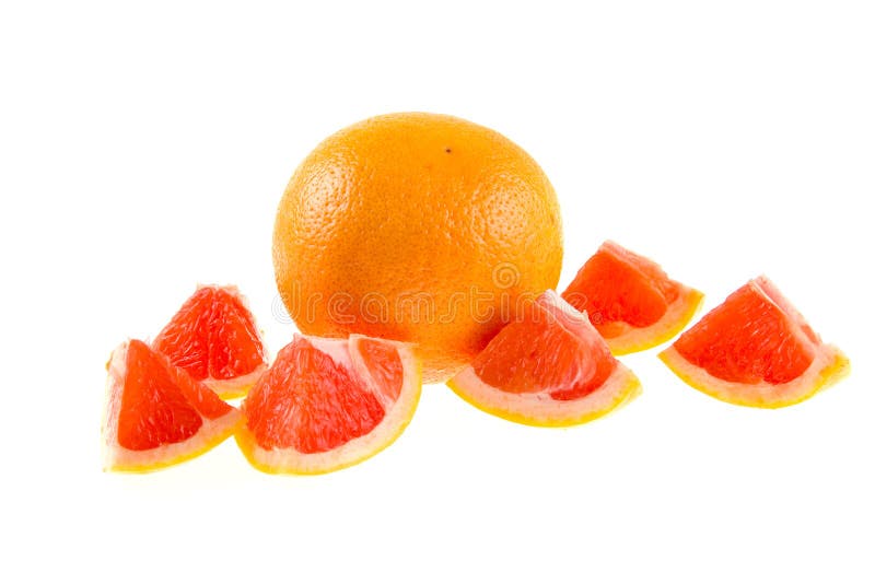 Fresh grapefruits stock image. Image of tasty, sweet 13431213