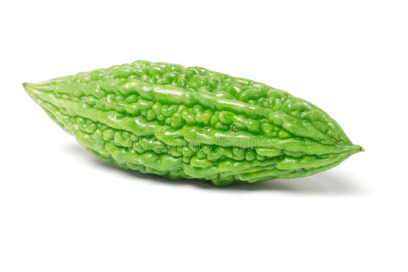 Fresh green bitter gourd stock photo. Image of veggies 19648438