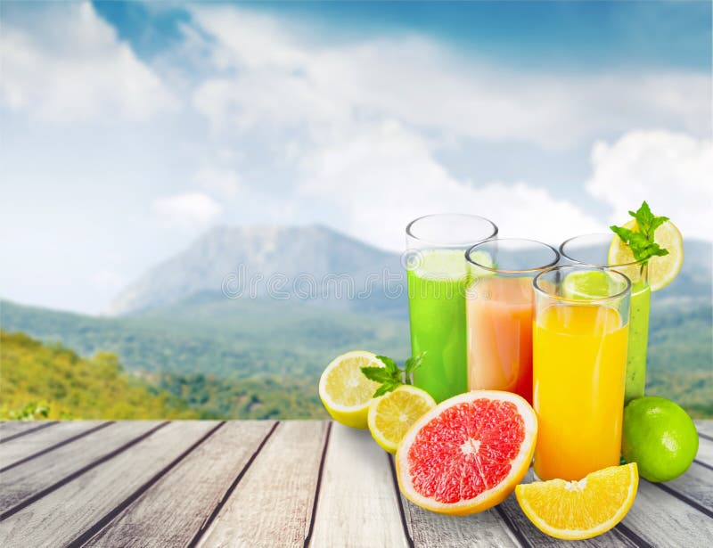 Fresh green drink royalty free stock photography Fresh green drink royalty free stock photography