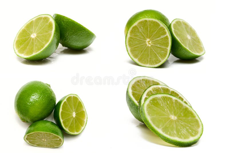 Fresh green limes stock photo. Image of taste, eating 7274604