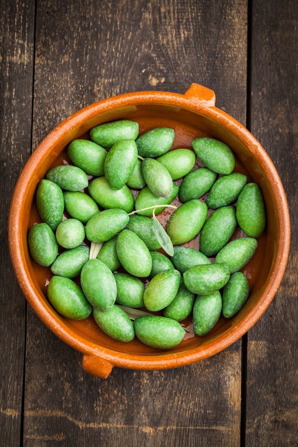 Fresh green olives stock image. Image of overhead, food 69338573