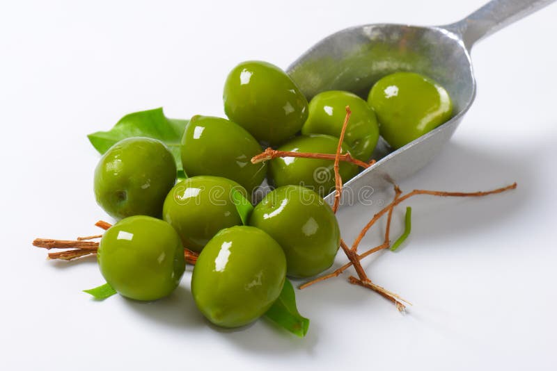 Fresh green olives stock image. Image of olives, fruit 48953285