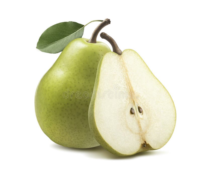 Comice Pear Stock Photo - Download Image Now - Pear, White Background,  White Color - iStock