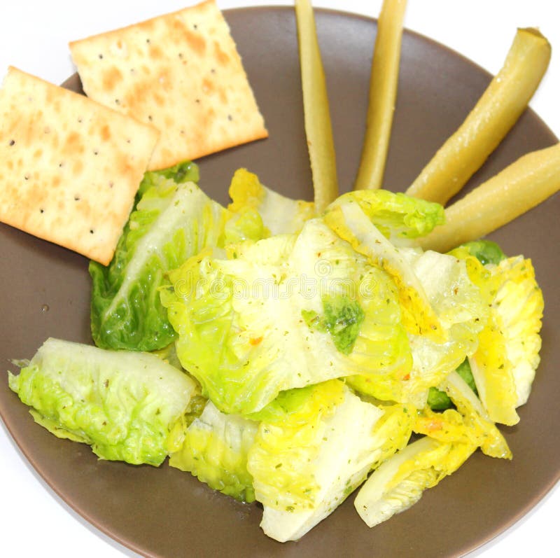 Fresh green salad stock photo. Image of cucumbers, snack 32686898