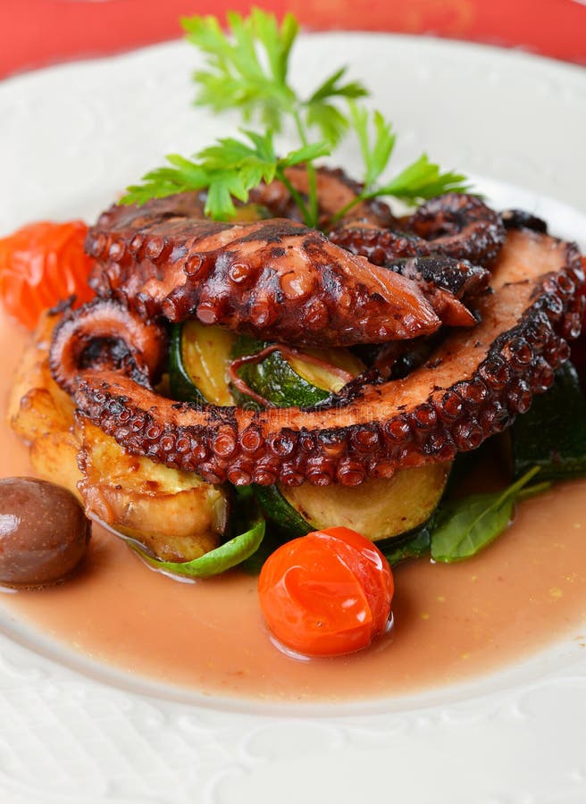 Grilled Octopus Stock Images - Download 7,256 Royalty Free Photos