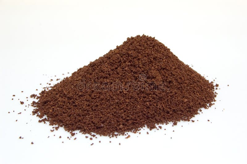 Fresh ground coffee stock photo. Image of studio, roasted 20141752