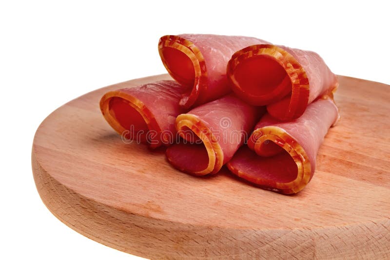 Fresh ham rolls.