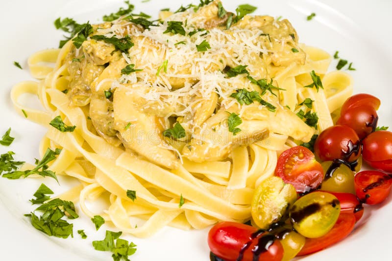 Fresh Pasta Cooking Time Tagliatelle Fresh Handmade Tagliatelle Pasta with Forest Mushrooms, Parsley and