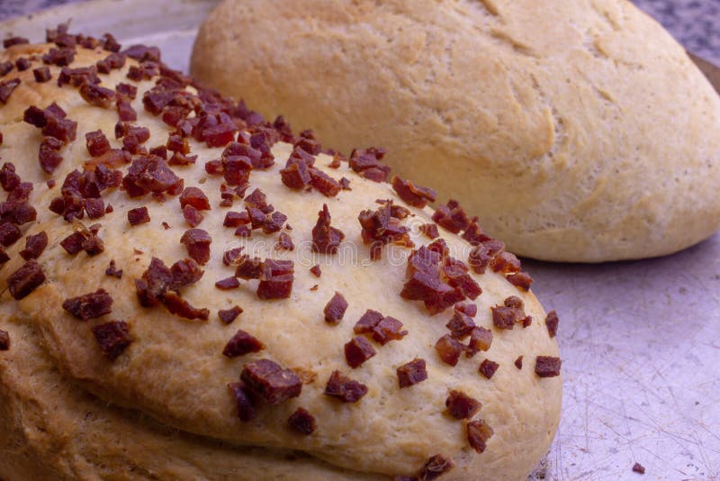 Fresh Home Baked Breads, Make Out of Wheat, One Simple and One with