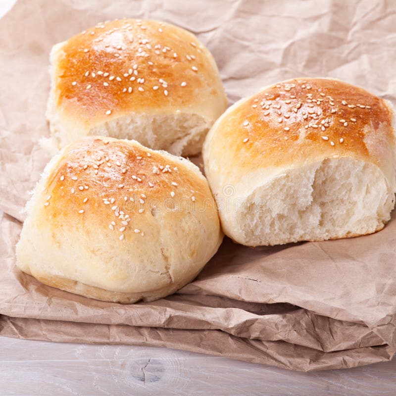 Home made bread rolls stock image. Image of bakery, loaf 29803453